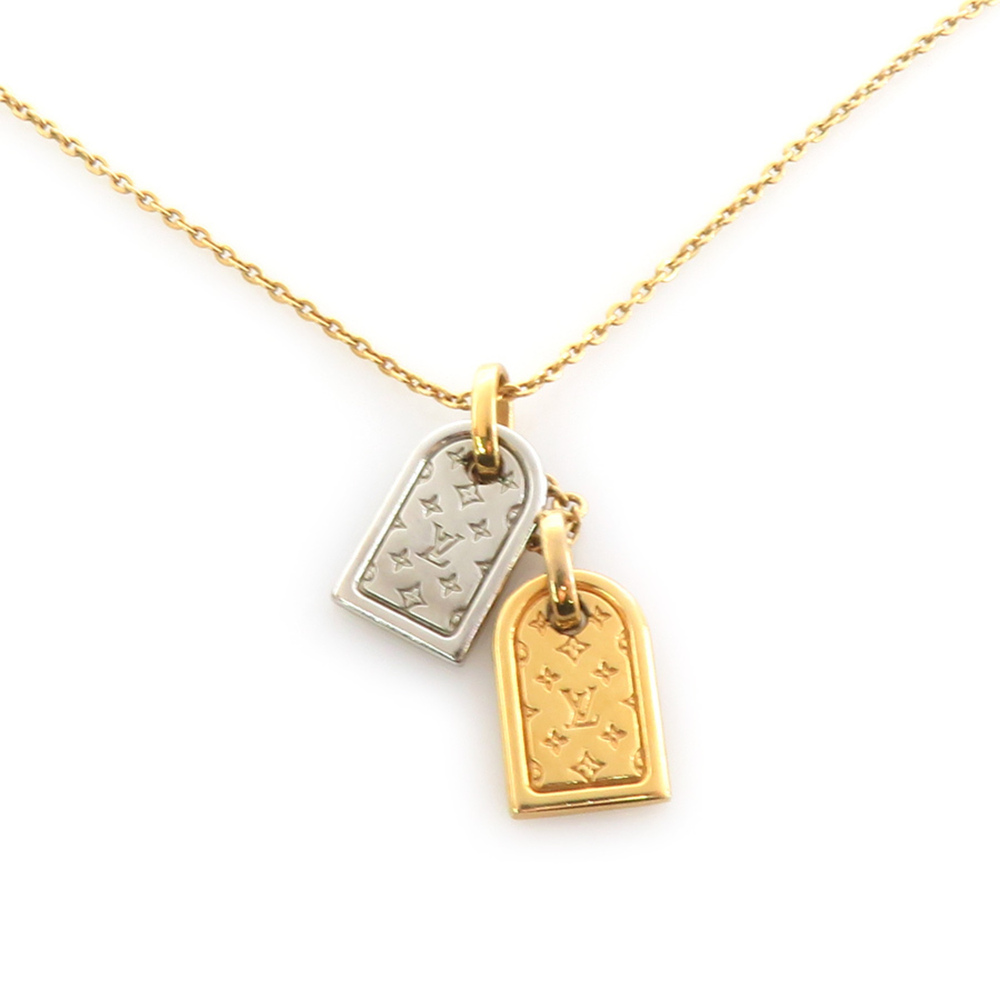 LOUIS VUITTON Silver Necklace